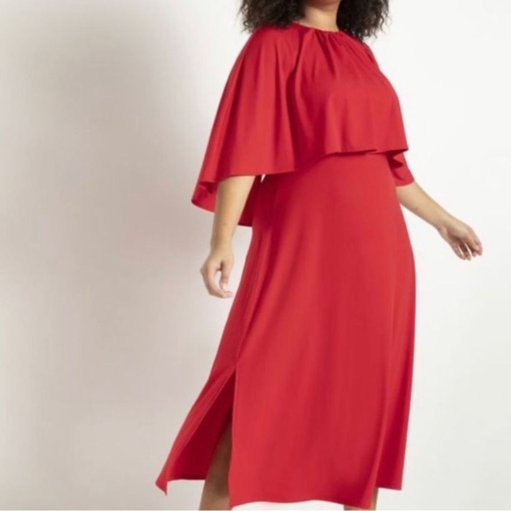 Eloquii Cape Dress - worn once!